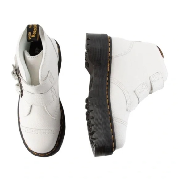 Dr. Martens Devon Flower Platform Bootie. NWT. Retail 200 - Picture 9 of 16